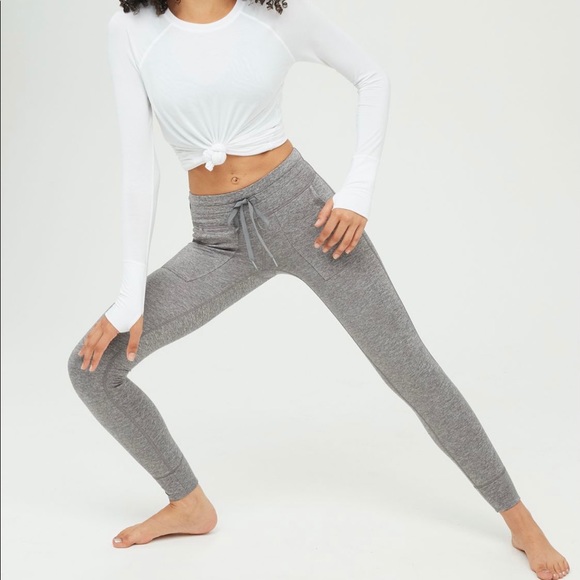 aerie Pants - Offline warm up drawcord legging